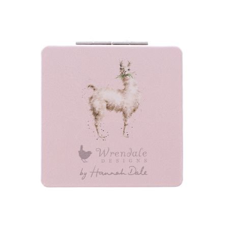 Wrendale_Compact_Mirror_Llame_Queen