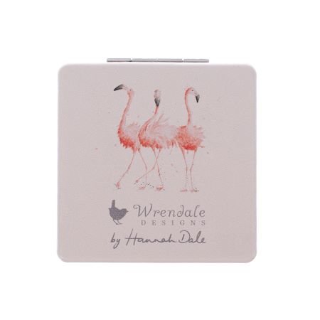 Wrendale_Compact_Mirror_Flamingo_Pretty_in_Pink