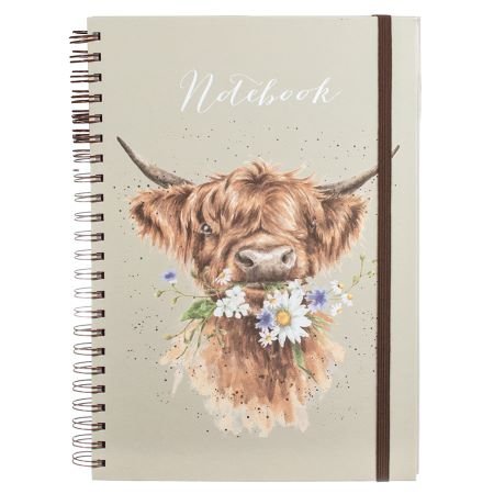 Wrendale_Notitieboek_A4_Koe_Daisy_Coo