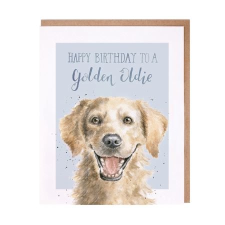 Wrendale_Verjaardagskaart_Golden_Retriever