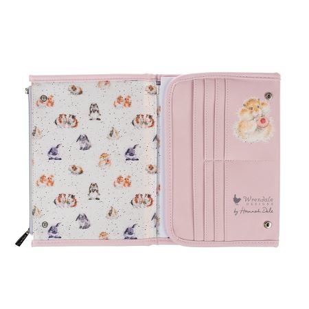 Wrendale_Notebook_wallet_pink_piggy_in_the_middle
