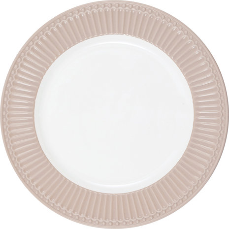 GreenGate_Dinner_plate_Diner_bord_Essteller_Alice_creamy_fudge