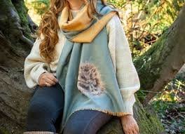 Wrendale Winter Scarf Owl - Birds of a Feather