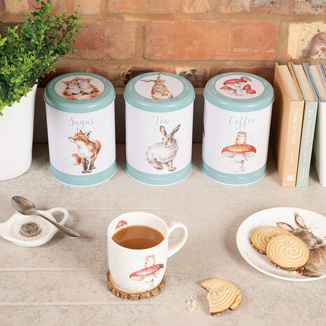 Wrendale_Designs_Tea_Coffee_Sugar_Canister_The_Country_Set