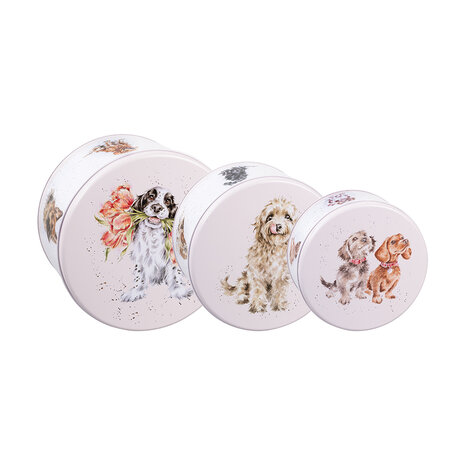 Wrendale_Cake_Tin_Nest_Honden