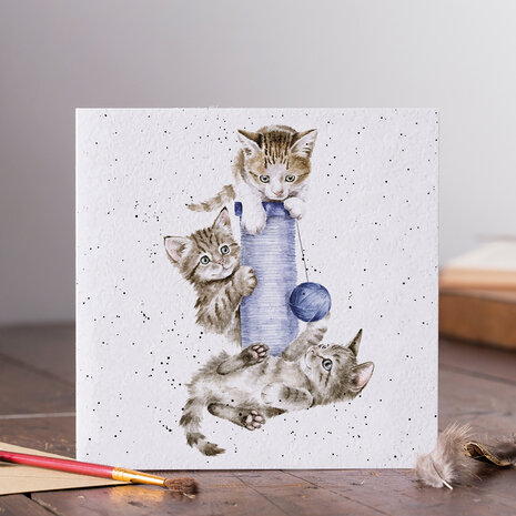 Wrendale_Designs_Wens_Kaart_Poes_Three_is_a_crowd_www.sfeerscent.nl