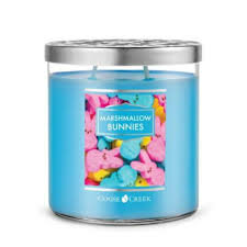 Goose Creek Marshmallow Bunnies 2 wick Geurkaars