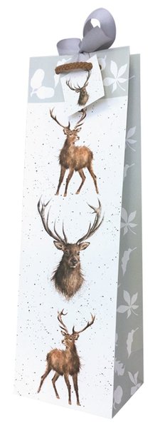 Wrendale_Designs_Geschenktas_fles_Giftbag_Stag