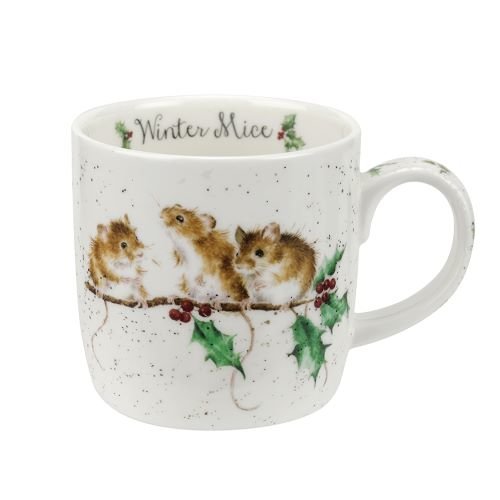 Wrendale_Designs_Kerst_mok_Winter_Mice_Mug