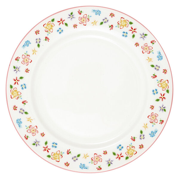 GreenGate_Dinner_plate_Columbine_petit_white_Essteller_www.sfeerscent.nl