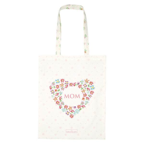 GreenGate_Bag_Cotton_Mom_white