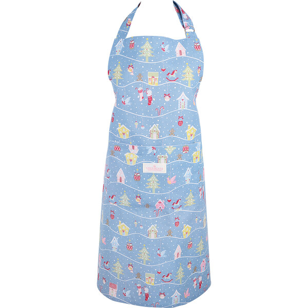 GreenGate_Apron_Laura_Christmas_dusty_blue