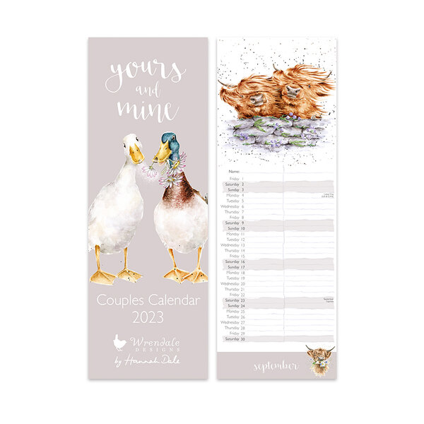 Wrendale_Designs_Kalender_2023_Hannah_Dale_Not_a_Daisy_Goes_By_Duck_www.sfeerscent.nl
