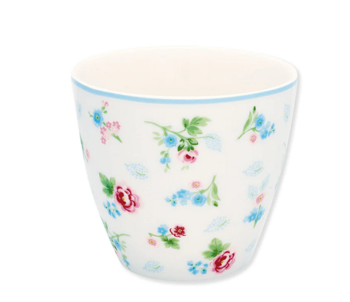 GreenGate Latte Cup Alma petit white