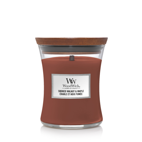 WoodWick_Smoked_Walnut_Maple_geurkaars_Medium