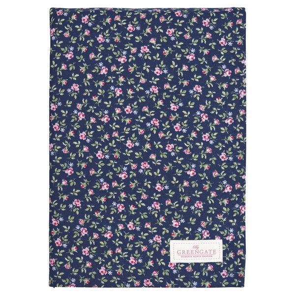 GreenGate-Berta-Dark-Blue-Tablecloth