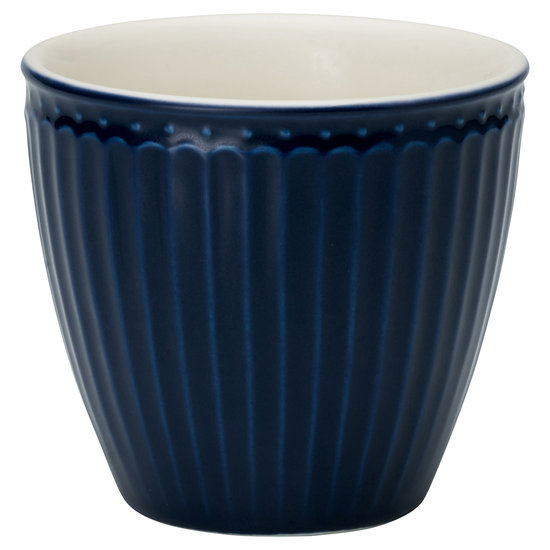 GreenGate Mokje / Latte Cup Every Day Alice Dark Blue