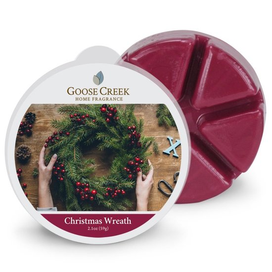 Goose Creek Chritmas_Wreath Wax Melt