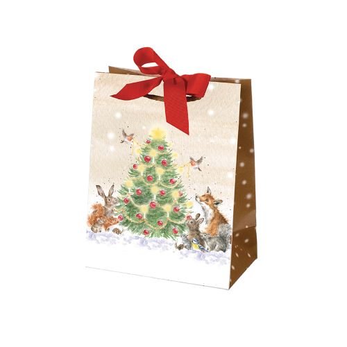 Wrendale_Designs_kerst_Geschenktas_Sneeuwman