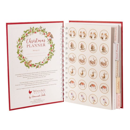 Kerst_planner_wrendale_designs