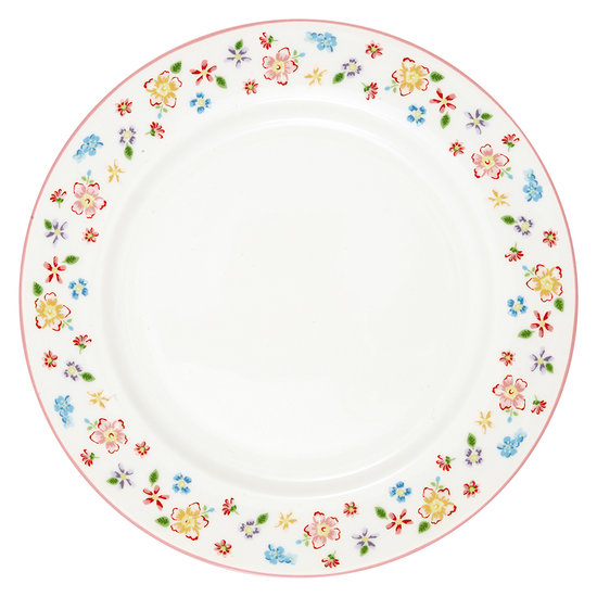 GreenGate_Dinner_plate_Columbine_petit_white_Essteller_www.sfeerscent.nl