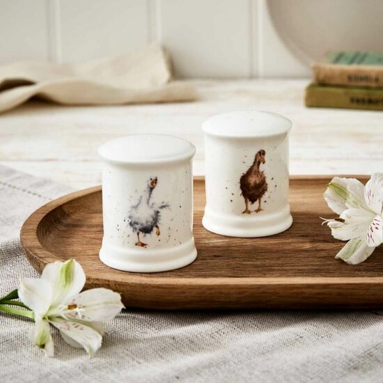 Wrendale_Designs _Salt_and_Pepper_pots_Duck_Friends_since_Egghood_www.sfeerscent.nl