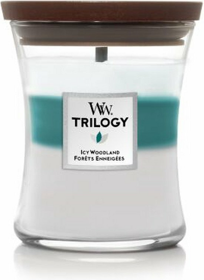  WoodWick&reg; Trilogy Icy Woodlands Medium Candle