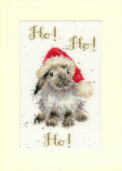 Wrendale_Designs_Borduurpakket_Kerstkaart_Ho!-Ho!-Ho!-www.sfeerscent.nl