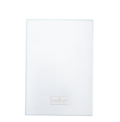 GreenGate Card and envelope Alma birthday white L 6 pcs