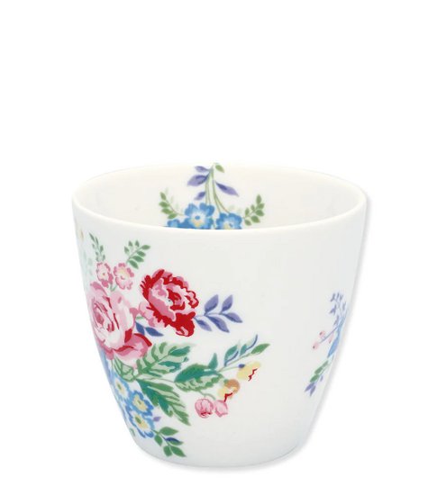 GreenGate Beker (Latte Cup) Elina white