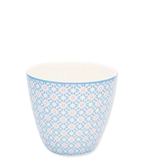 GreenGate Beker (Latte Cup)  Suzette pale blue