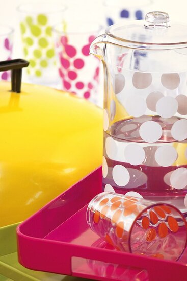 ZAK! Designs Dot Dot Waterglas Oranje 20 cl