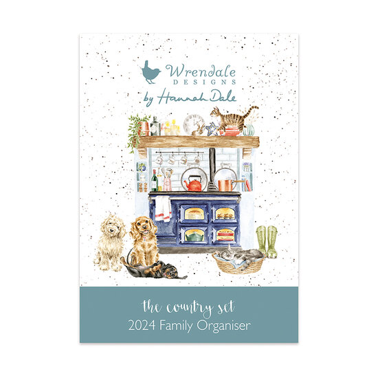 Wrendale_Designs_Familie_Kalender_2024_The_Country_Set_Country_Animal_www.sfeerscent.nl