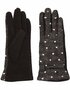 Clayre&amp;Eef - Juleeze| Dames Handschoenen | Cute Dots| zwart