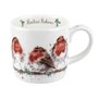 Wrendale_Designs_Kerst_mok_Roodborstje_Rockin_Robins_Mug