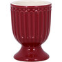 GreenGate_Egg_cup_Alice_claret_red