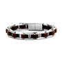 Herenarmband_Brown_Leather_with_steel_Frank