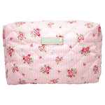 GreenGate Toilettas / Wash bag Abigail Stripe Pale Pink large GreenGate Toilettas / Wash bag Abigail Stripe Pale Pink large