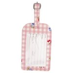 GreenGate_Viola_Check_Pale_Pink_Adres_Label_Luggage_Tag