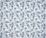 GreenGate Vanessa Blue Quilt  Bed cover  140x220cm