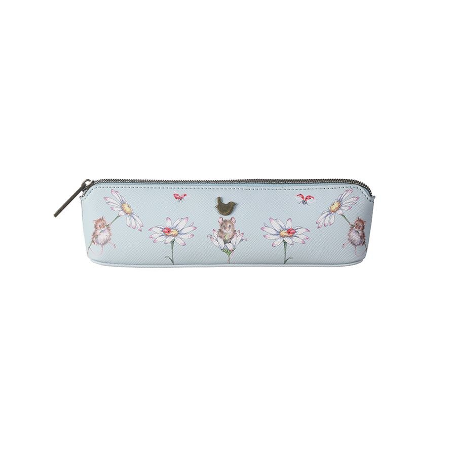 Wrendale Make-up Kwasten Etui Muis - Oops A Daisy - Sfeer & Scent