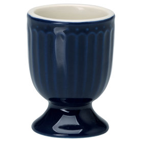 GreenGate Eierdop / Egg Cup Alice Dark Blue H: 6,5 cm GreenGate Eierdop / Egg Cup Alice Dark Blue H: 6,5 cm