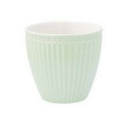 GreenGate Everyday Alice Latte Mok Pale Green GreenGate Everyday Alice Latte Mok Pale Green