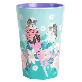 Ginger Lifestyle Melamine Mok L Singing With Birds Blue Ginger Lifestyle Melamine Mok L Singing With Birds Blue