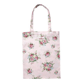 GreenGate Shopper / Bag cotton Aurelia Pale Pink 35x45cm