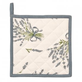 Clayre & Eef  | Pannenlap  |20*20 | lavendel