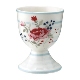 GreenGate Eierdop / Egg cup Fiona Pale Blue H:6,5cm GreenGate Eierdop / Egg cup Fiona Pale Blue H:6,5cm
