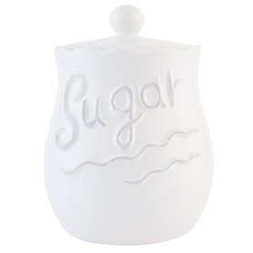 Clayre & Eef | Voorraadpot | Ø 16*21 cm / 2 L | Suiker