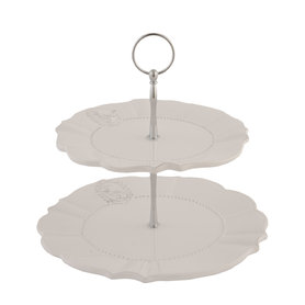 Clayre & Eef | Etagere | Ø 25*23 cm | natural shade