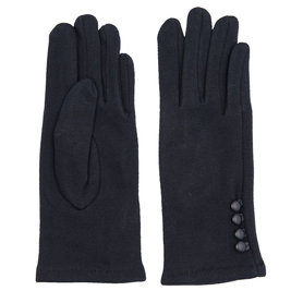 Clayre&Eef - Juleeze| Dames Handschoenen | Small Buttons| blauw
